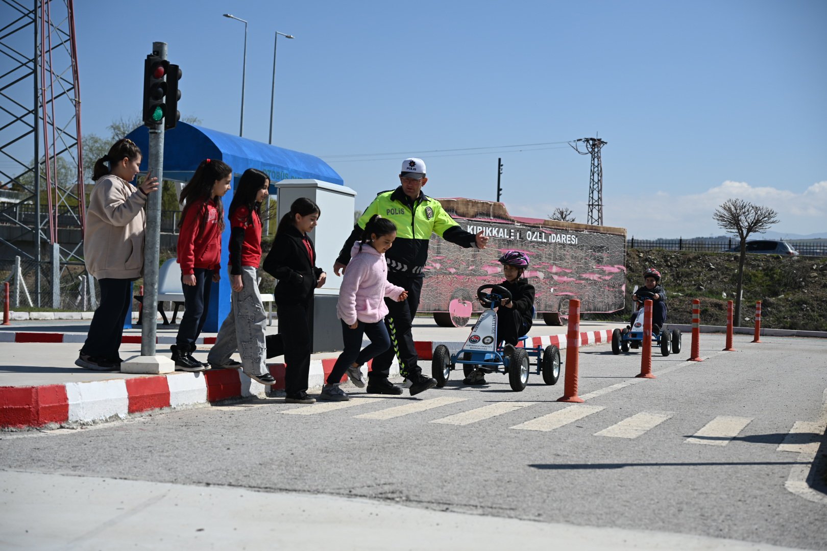 Kırıkkale’de Çocuk Trafik Eğitim Parkuru