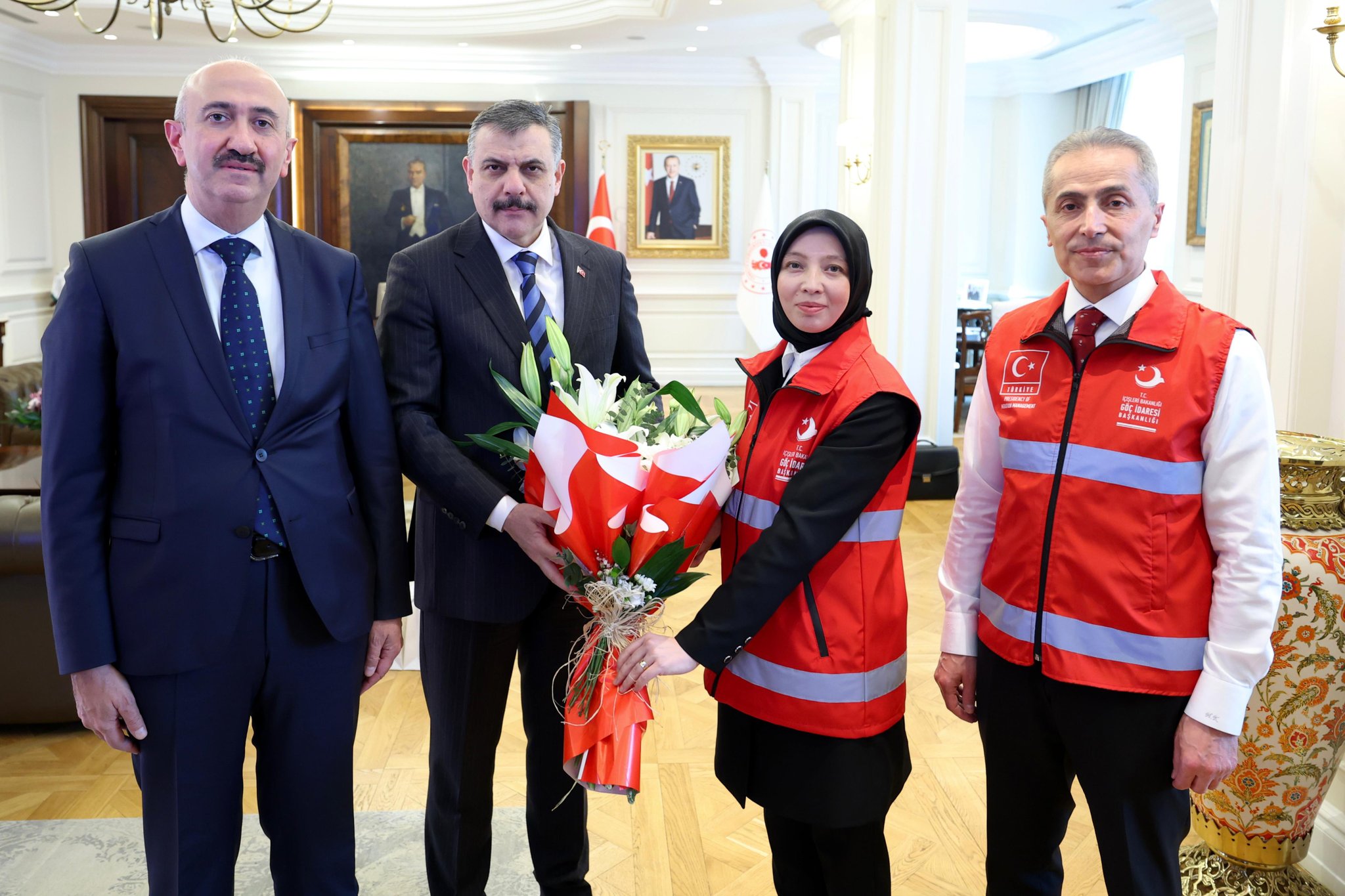 Göç İdaresi’nin 13. Yılı: İçişleri Bakanı Heyeti Kabul Etti