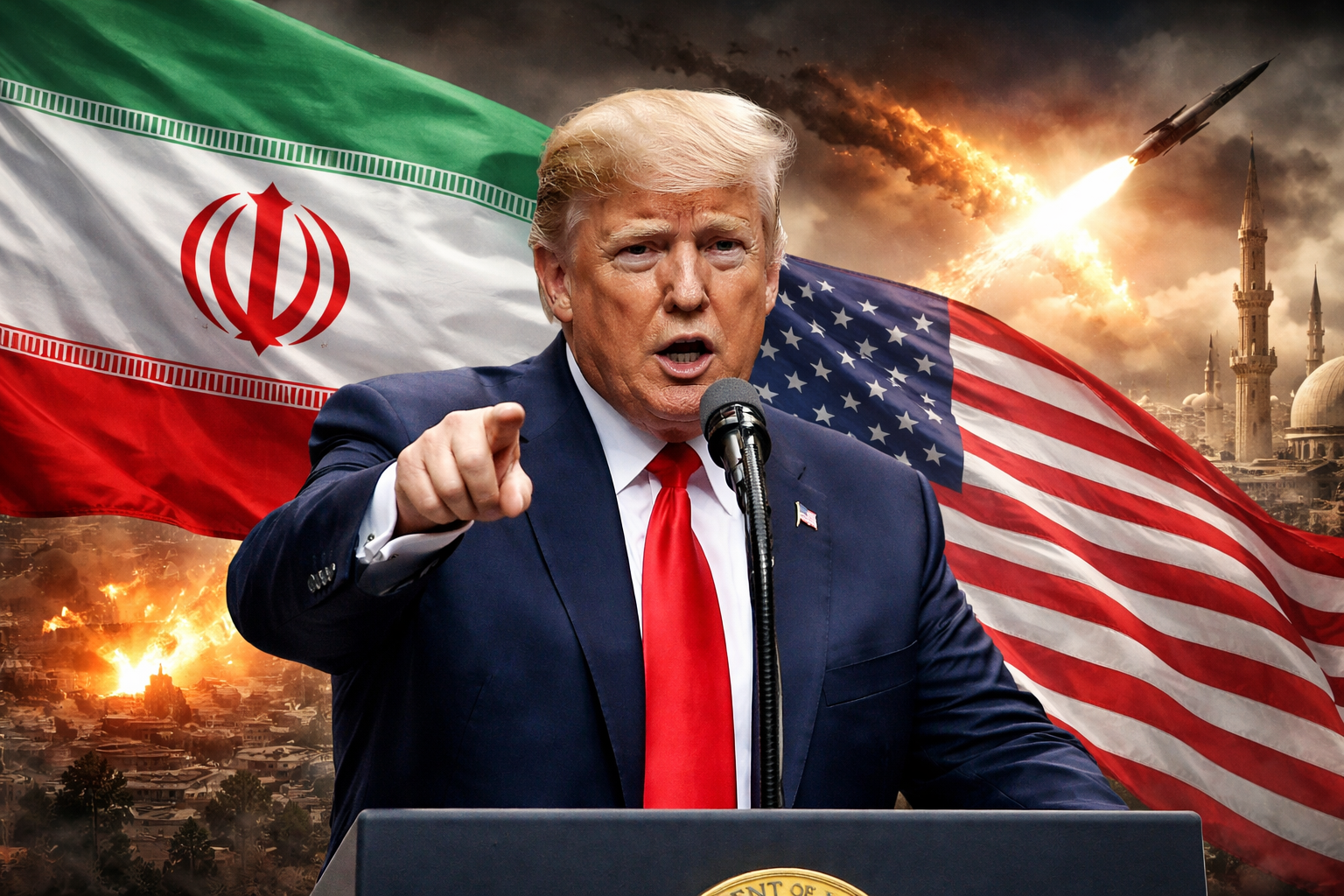 ABD Basınındaki İran Raporu Tartışma Yarattı: Trump Medyaya Sert Tepki Gösterdi