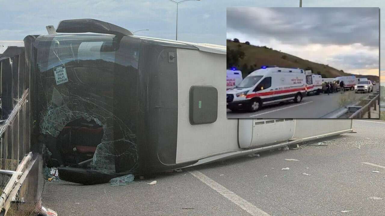 Balıkesir’de Yolcu Otobüsü Kazası: 25 Kişi Yaralandı